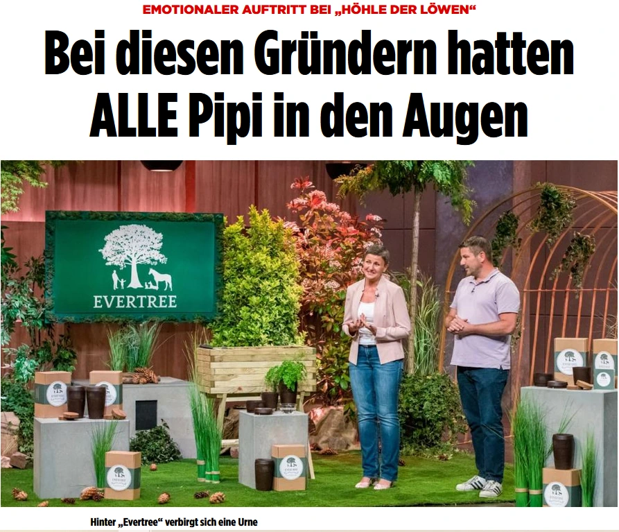 EVERTREE in der BILD